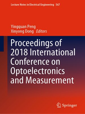 cover image of Proceedings of 2018 International Conference on Optoelectronics and Measurement